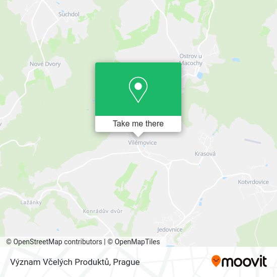 Význam Včelých Produktů map