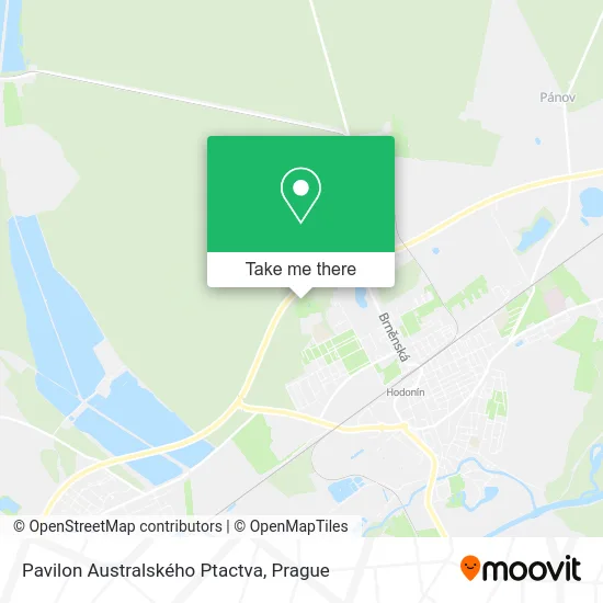 Карта Pavilon Australského Ptactva