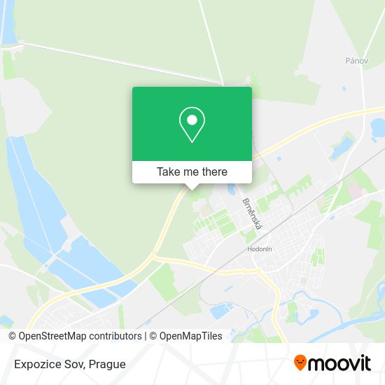 Карта Expozice Sov