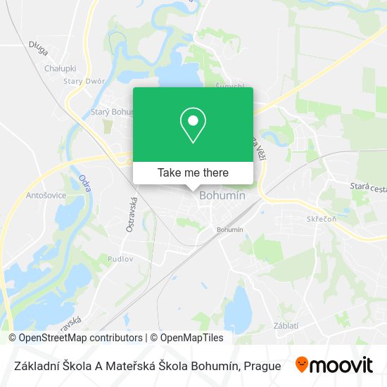 Základní Škola A Mateřská Škola Bohumín map