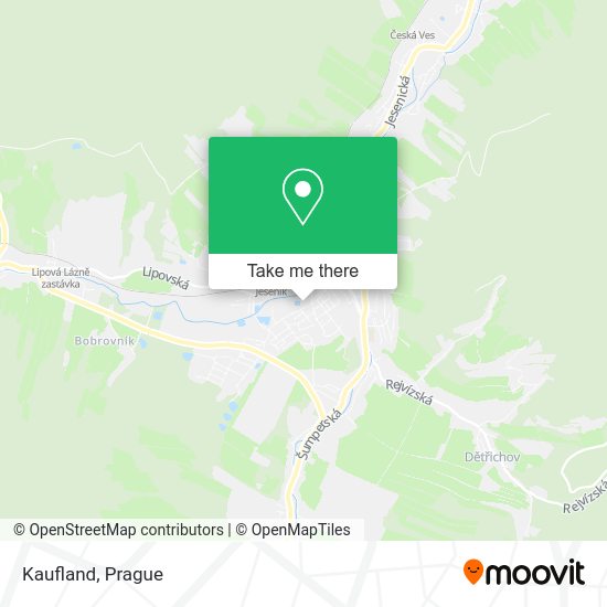 Kaufland map