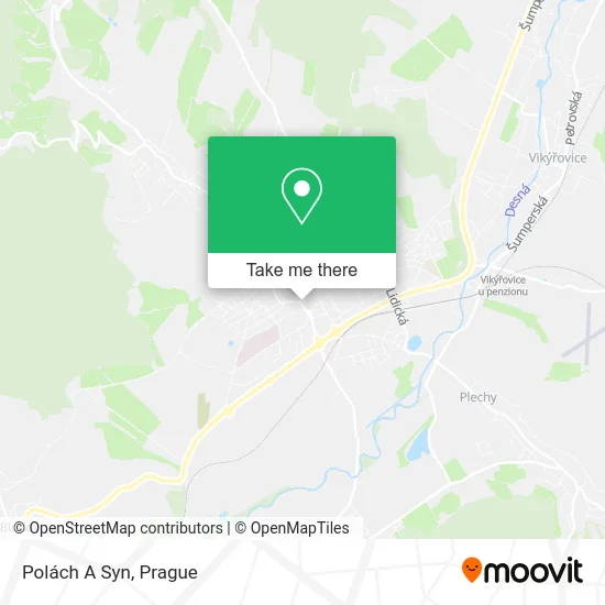Карта Polách A Syn