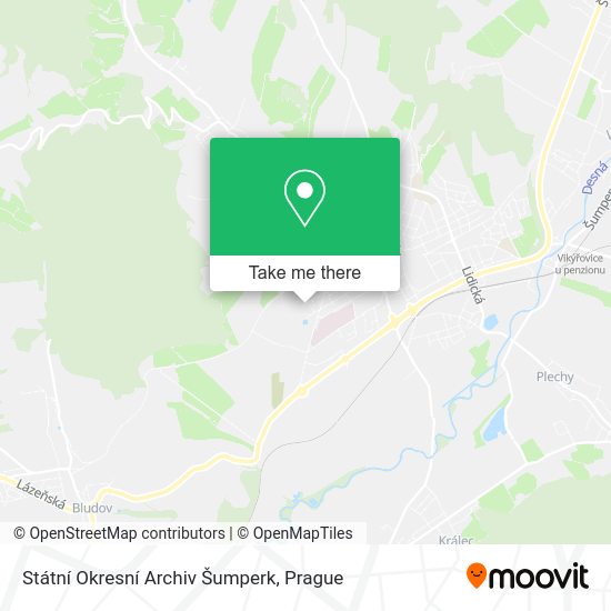 Státní Okresní Archiv Šumperk map