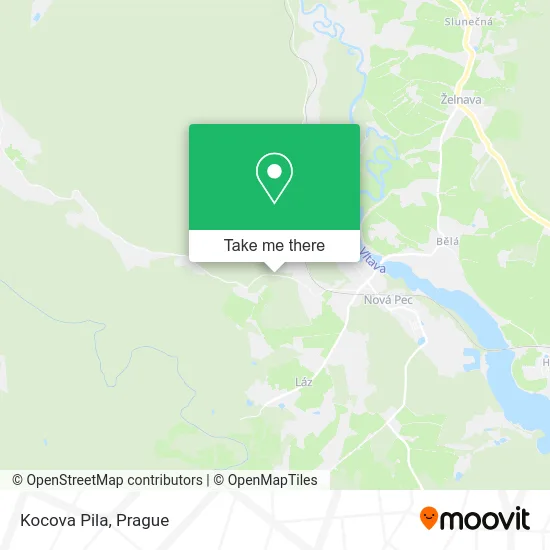 Карта Kocova Pila