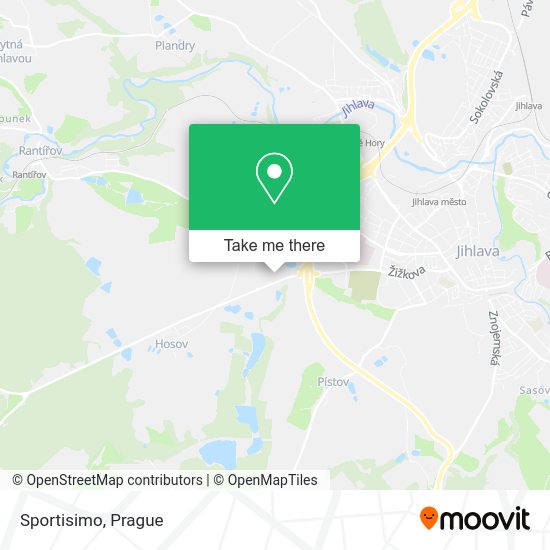 Карта Sportisimo