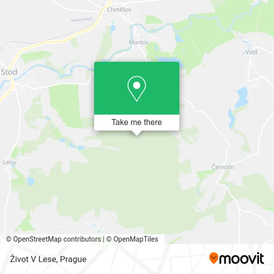 Карта Život V Lese