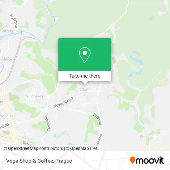 Карта Vega Shop & Coffee