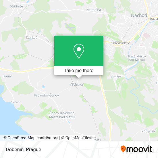 Карта Dobenín