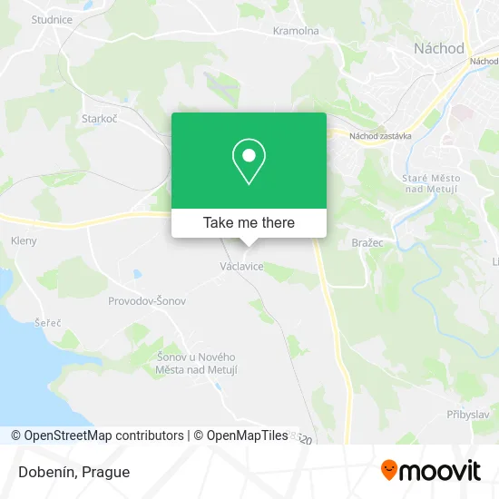 Карта Dobenín