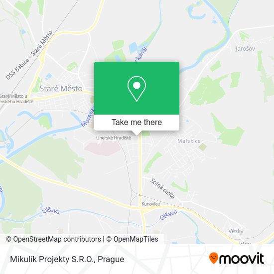 Mikulík Projekty S.R.O. map
