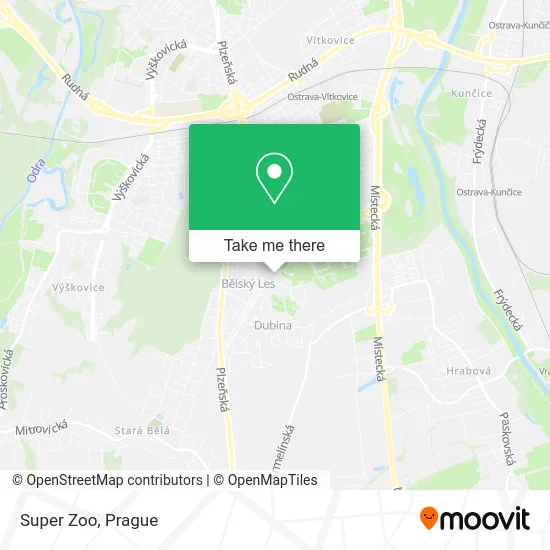 Карта Super Zoo