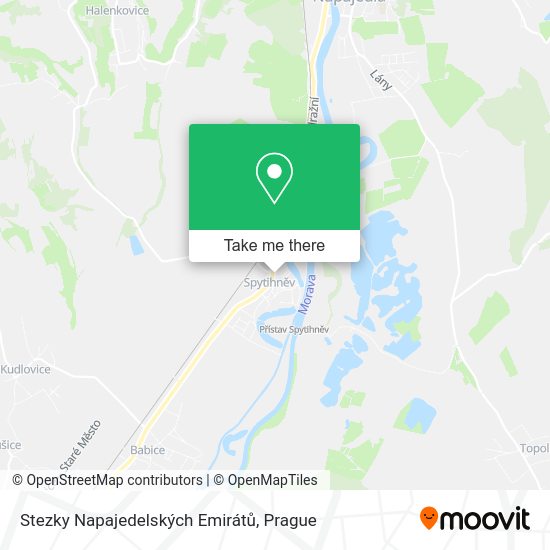 Stezky Napajedelských Emirátů map