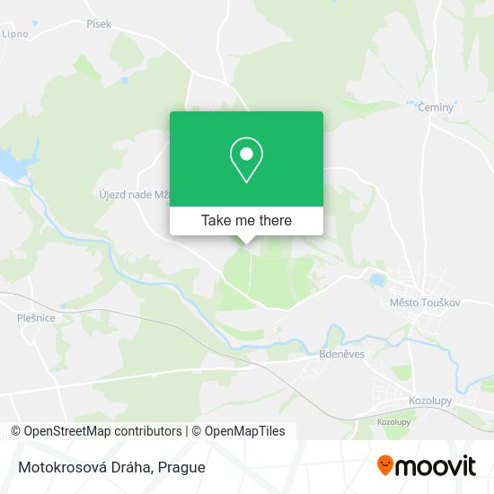 Motokrosová Dráha map