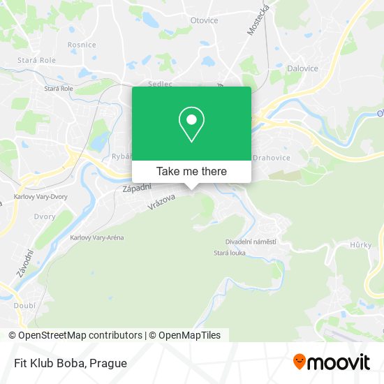 Fit Klub Boba map