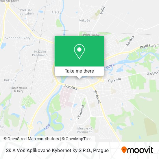 Sš A Voš Aplikované Kybernetiky S.R.O. map