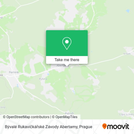 Bývalé Rukavičkářské Závody Abertamy map