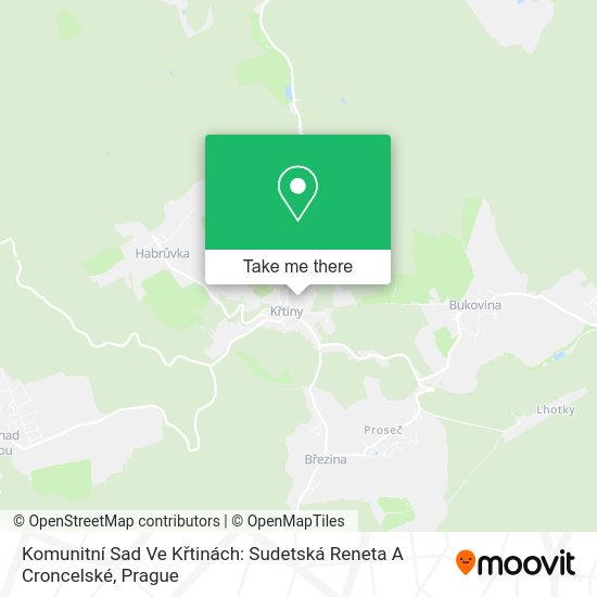 Komunitní Sad Ve Křtinách: Sudetská Reneta A Croncelské map