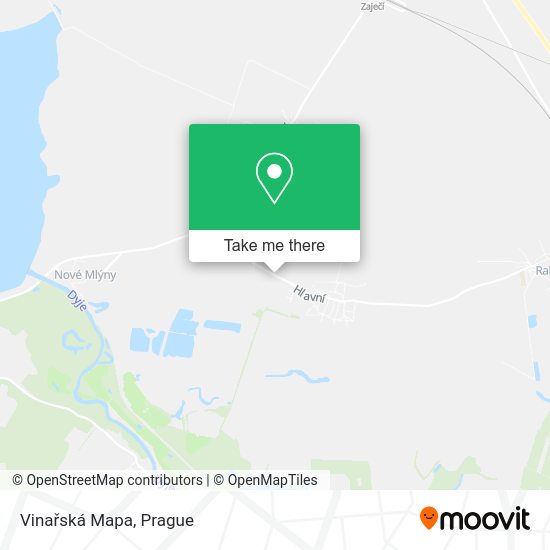 Vinařská Mapa map