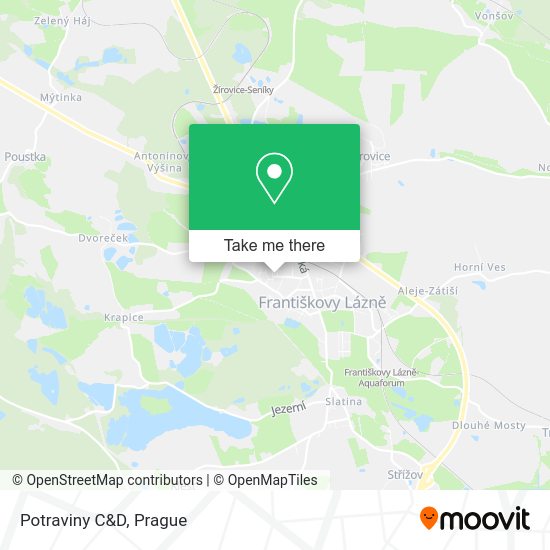Карта Potraviny C&D