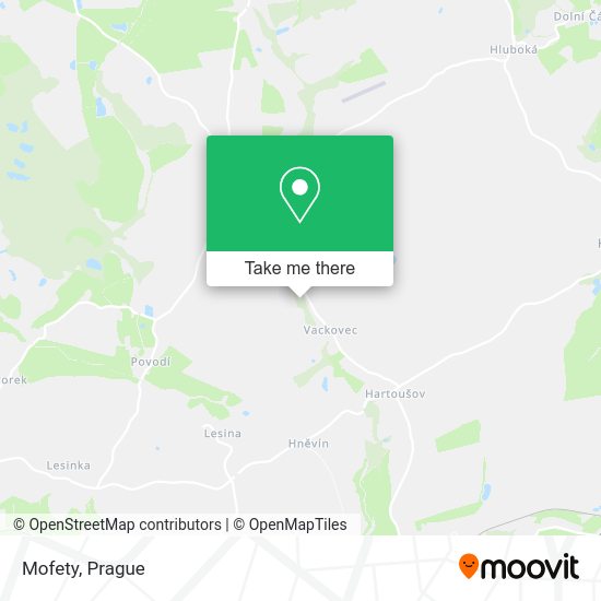 Карта Mofety
