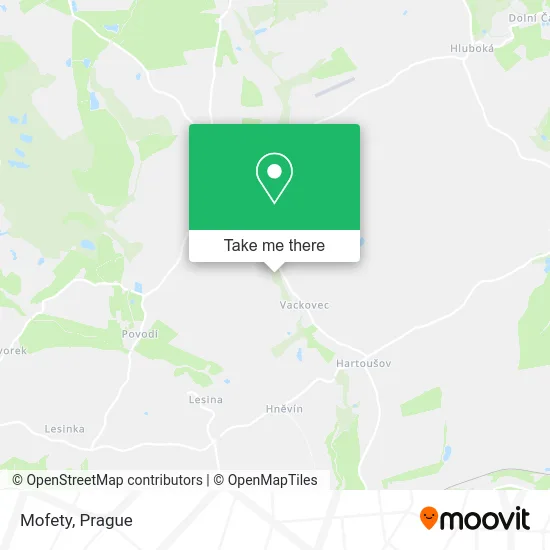 Карта Mofety