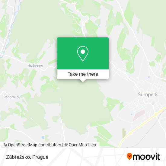 Zábřežsko map