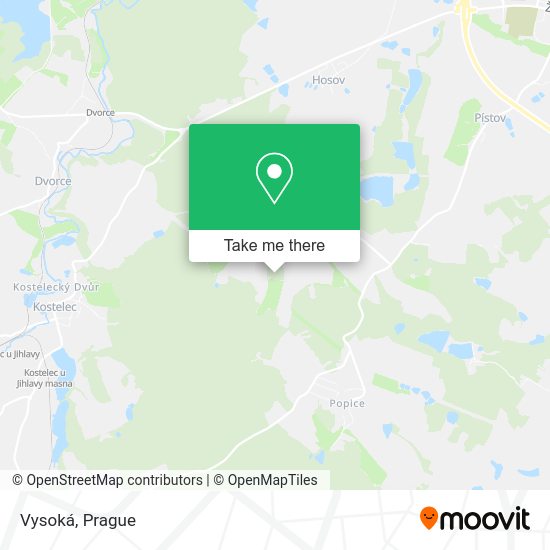Карта Vysoká
