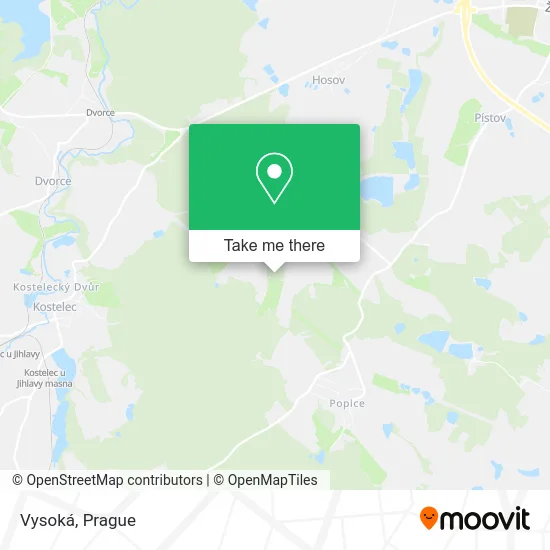 Карта Vysoká