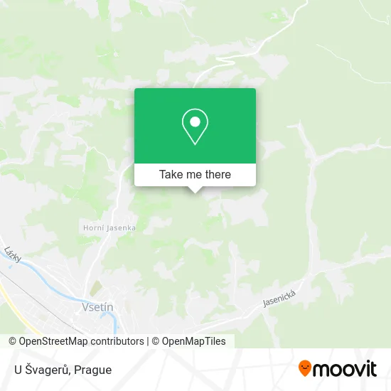 Карта U Švagerů