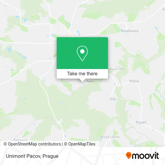 Карта Unimont Pacov