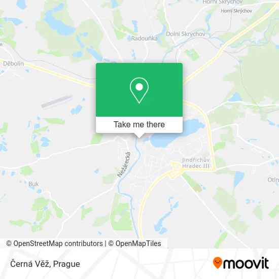 Карта Černá Věž