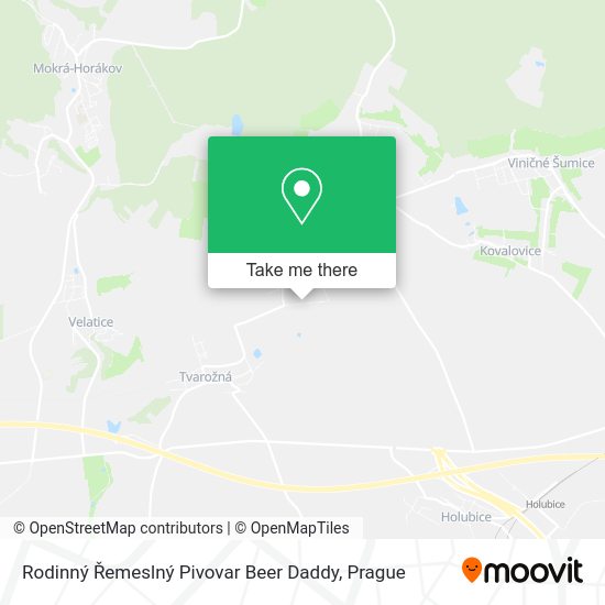 Rodinný Řemeslný Pivovar Beer Daddy map