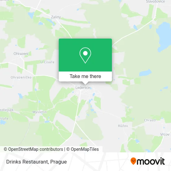 Карта Drinks Restaurant