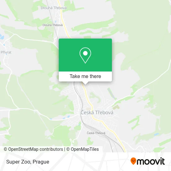 Карта Super Zoo