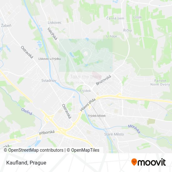 Kaufland map