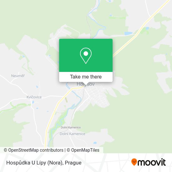 Hospůdka U Lípy (Nora) map