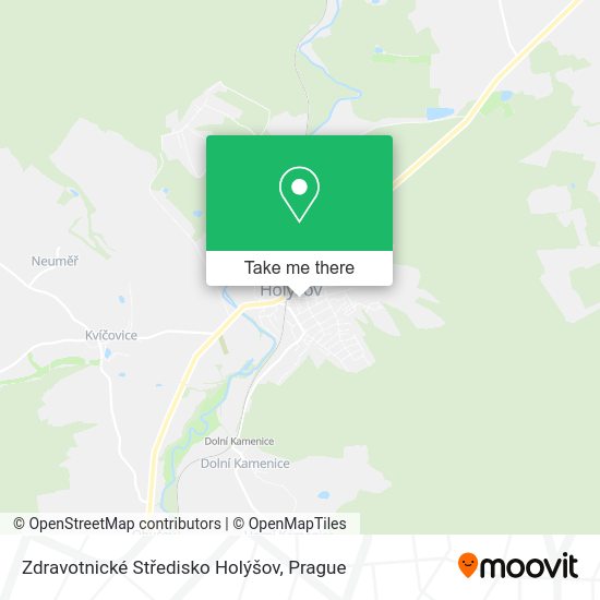 Zdravotnické Středisko Holýšov map