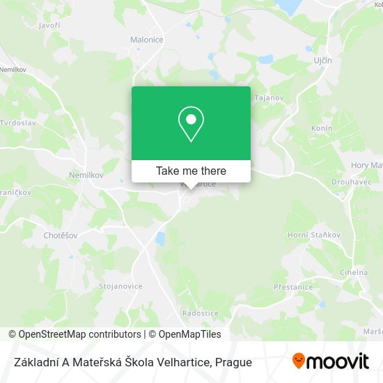 Základní A Mateřská Škola Velhartice map