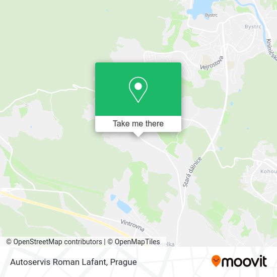 Карта Autoservis Roman Lafant