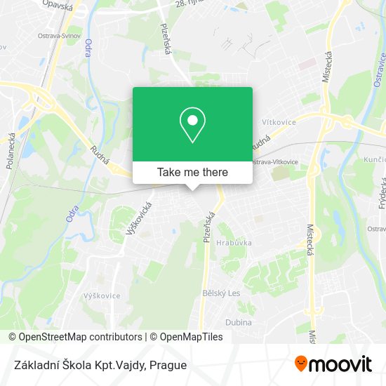 Základní Škola Kpt.Vajdy map