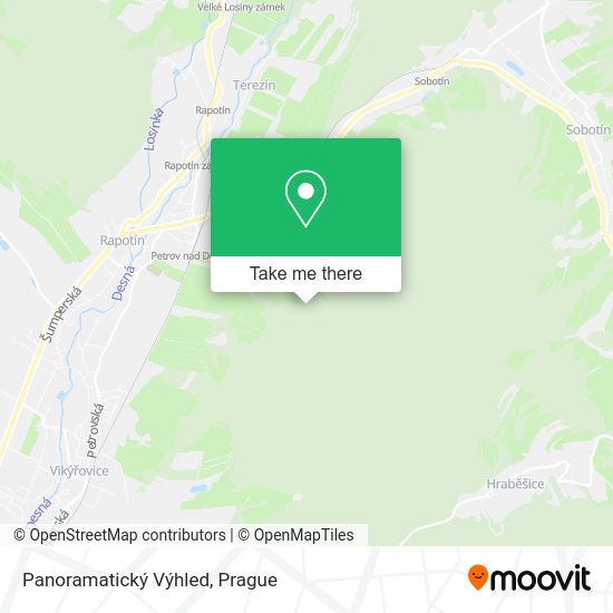 Panoramatický Výhled map
