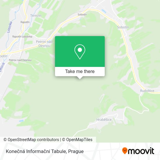Konečná Informační Tabule map