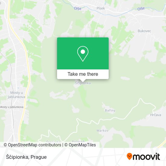 Карта Ščipionka