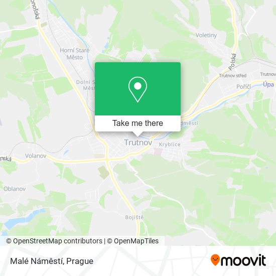 Malé Náměstí map