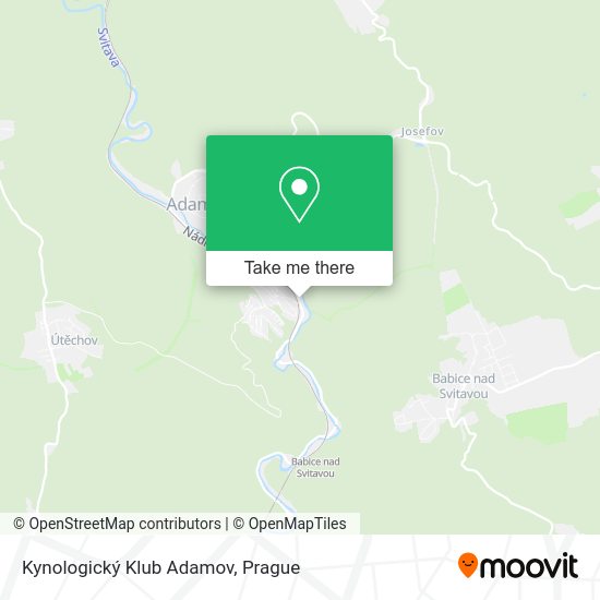 Kynologický Klub Adamov map