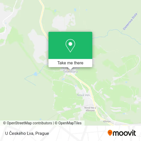 Карта U Českého Lva