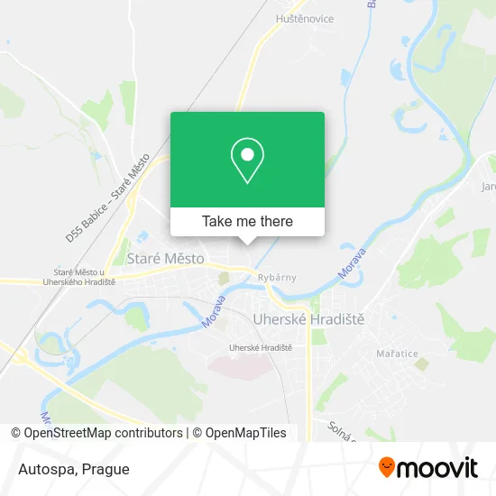 Карта Autospa