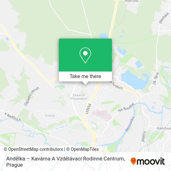 Andělka – Kavárna A Vzdělávací Rodinné Centrum map
