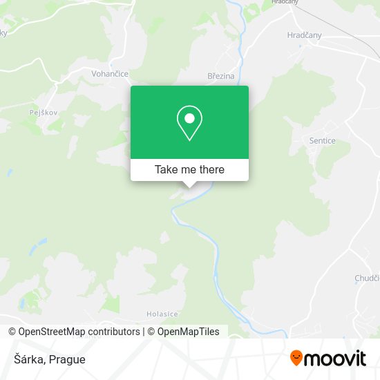 Карта Šárka