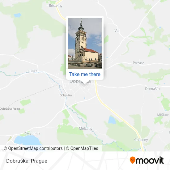 Карта Dobruška